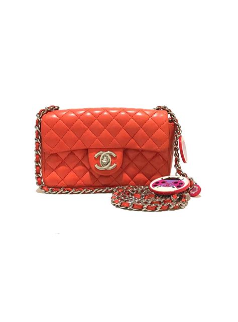 Chanel Mini Ladybug Flap Bag .